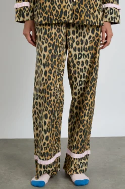 antonella pj set- leopard