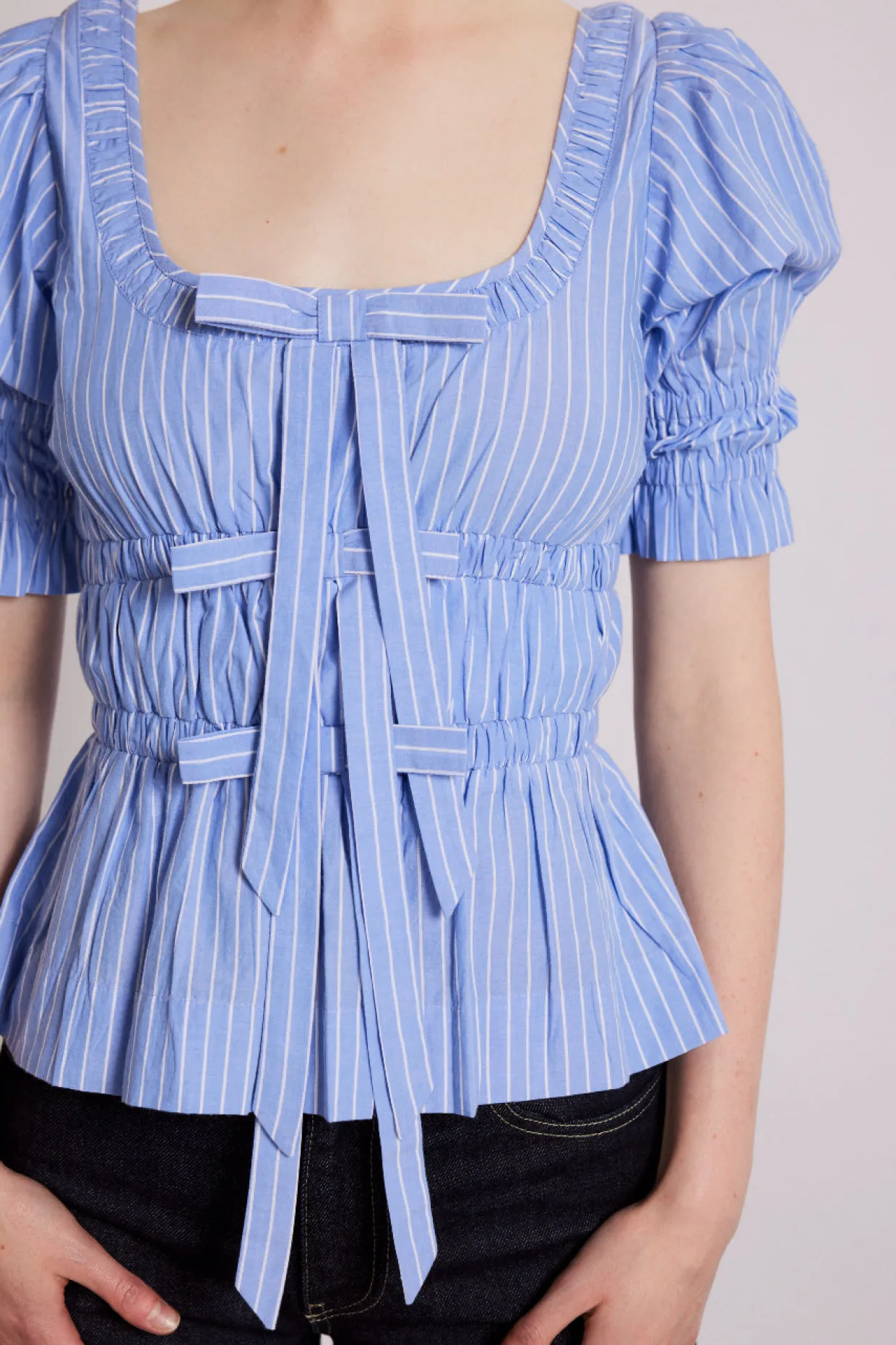 bianca blouse - blue
