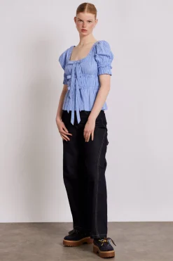 bianca blouse - blue