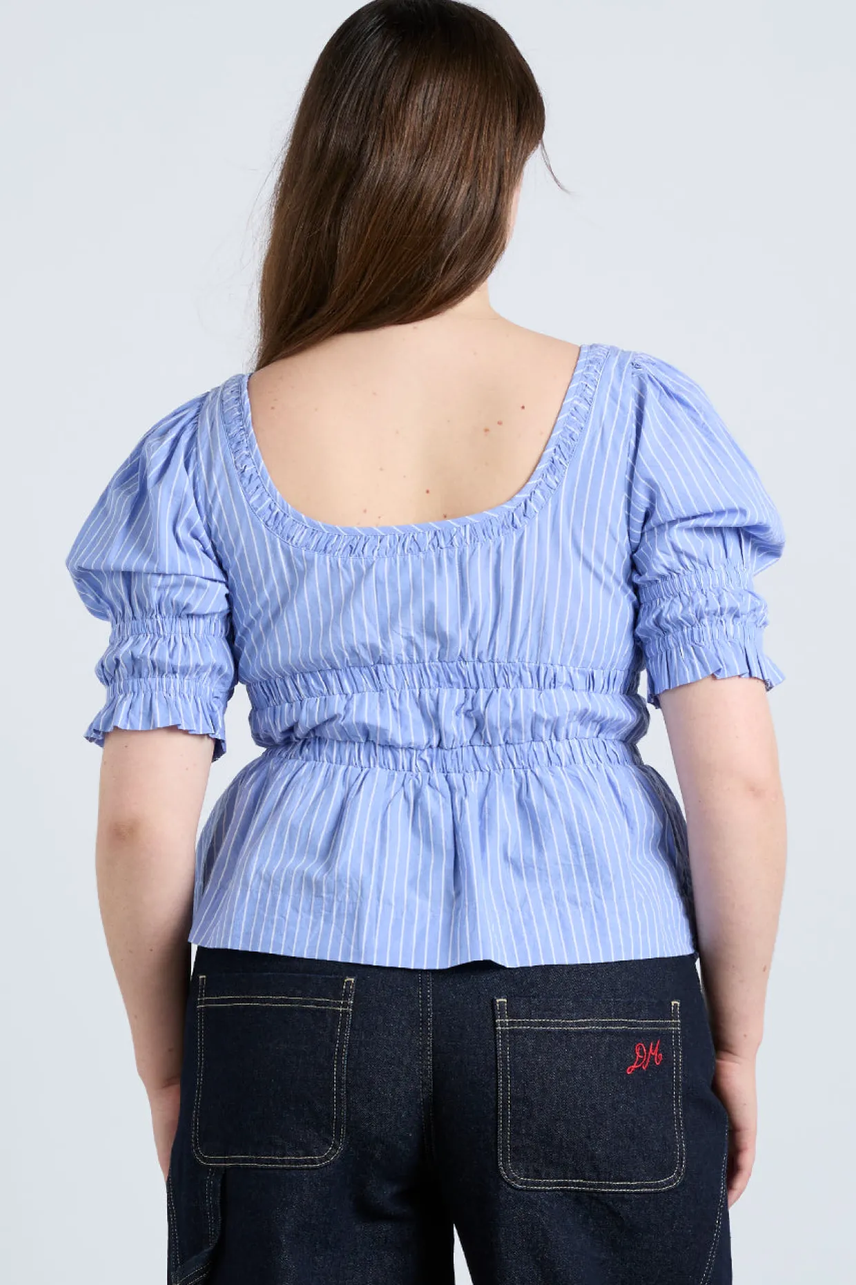 bianca blouse - blue