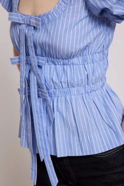 bianca blouse - blue