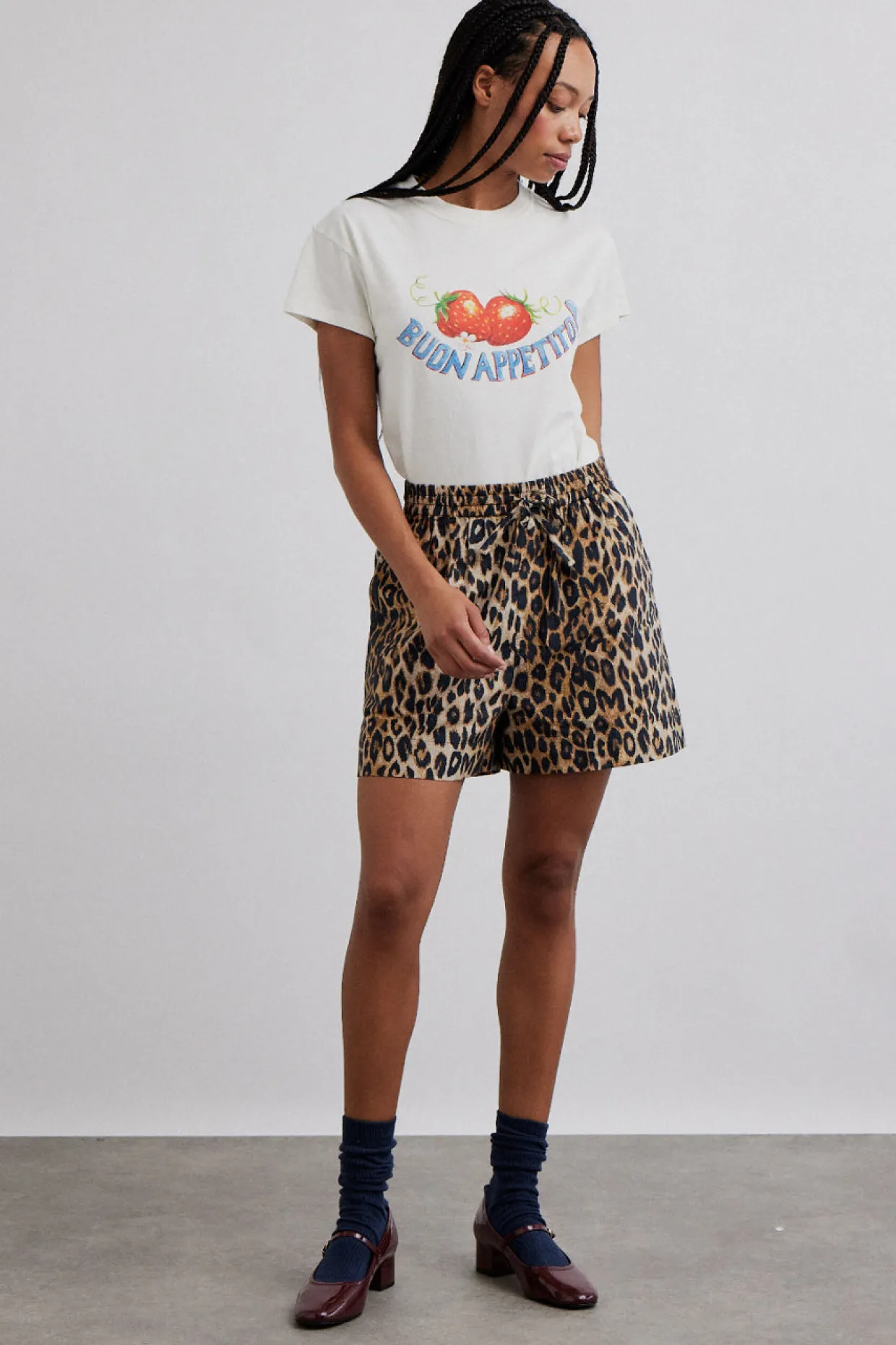 buon appetito shrunken tee
