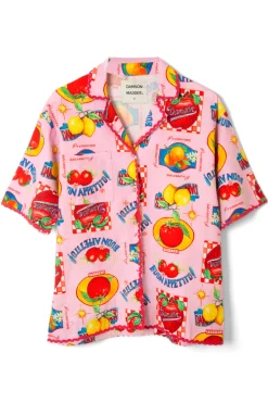 chlo shirt - fruit labels