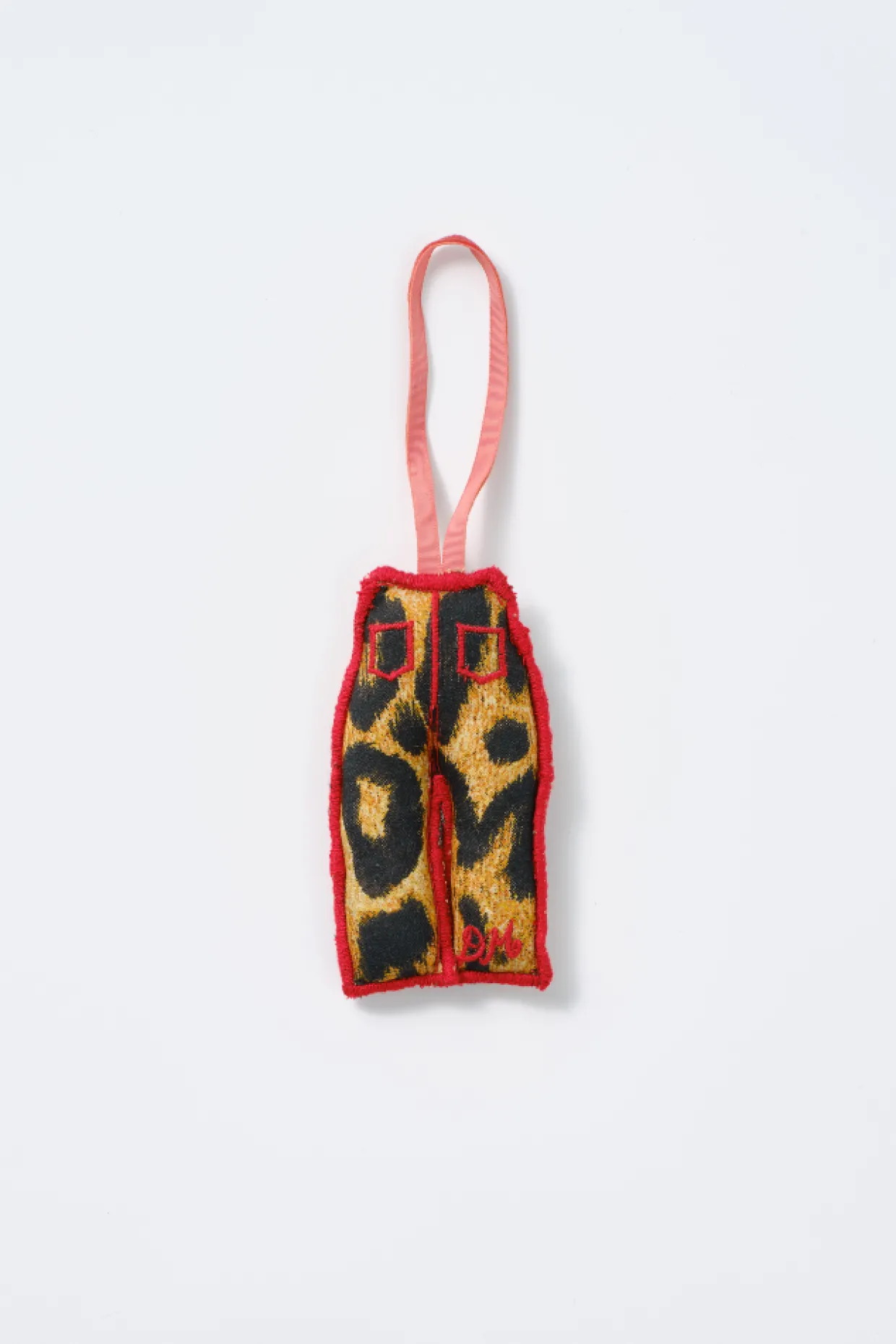 christmas tree decoration - leopard trouser