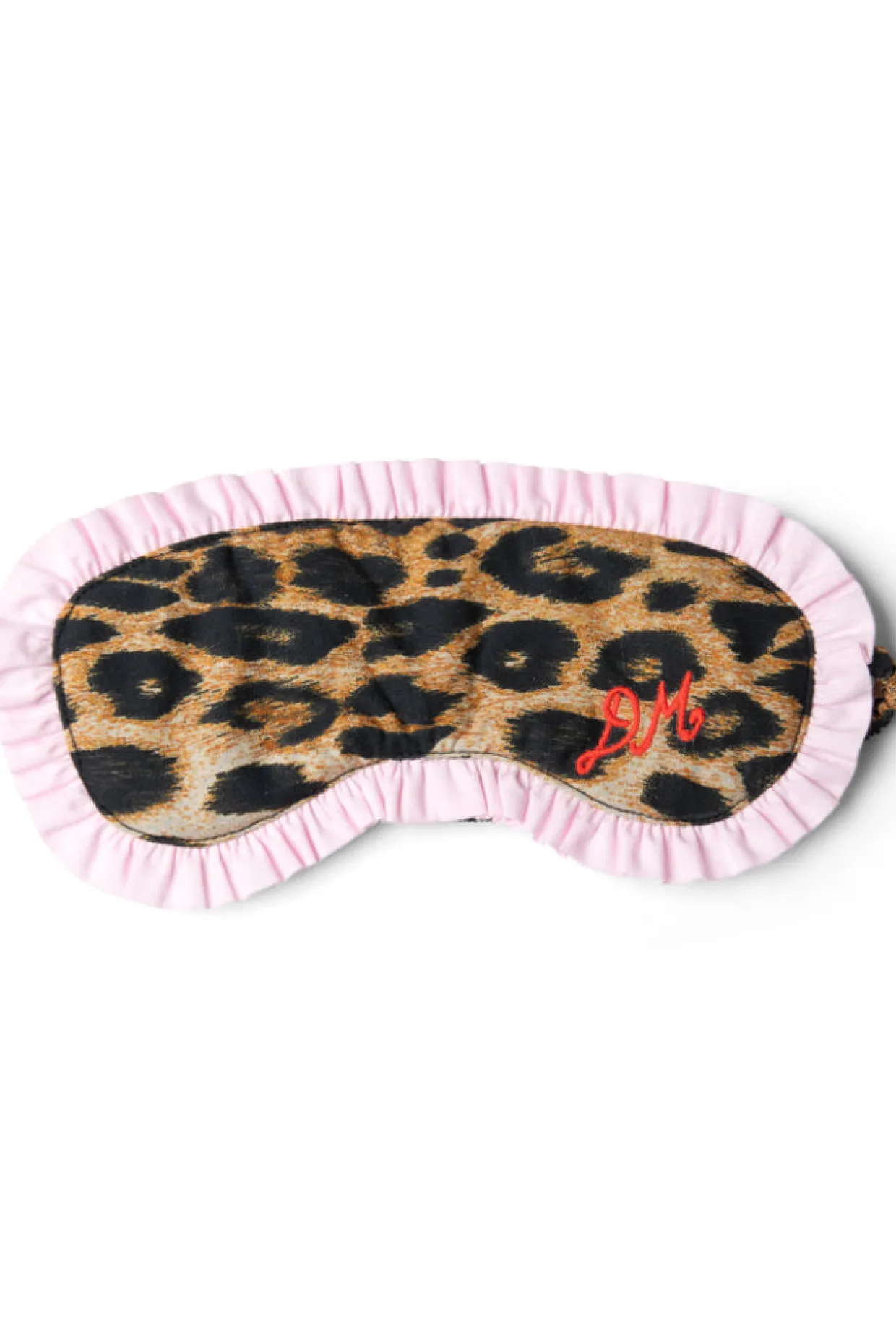 damson pj eye mask - leopard