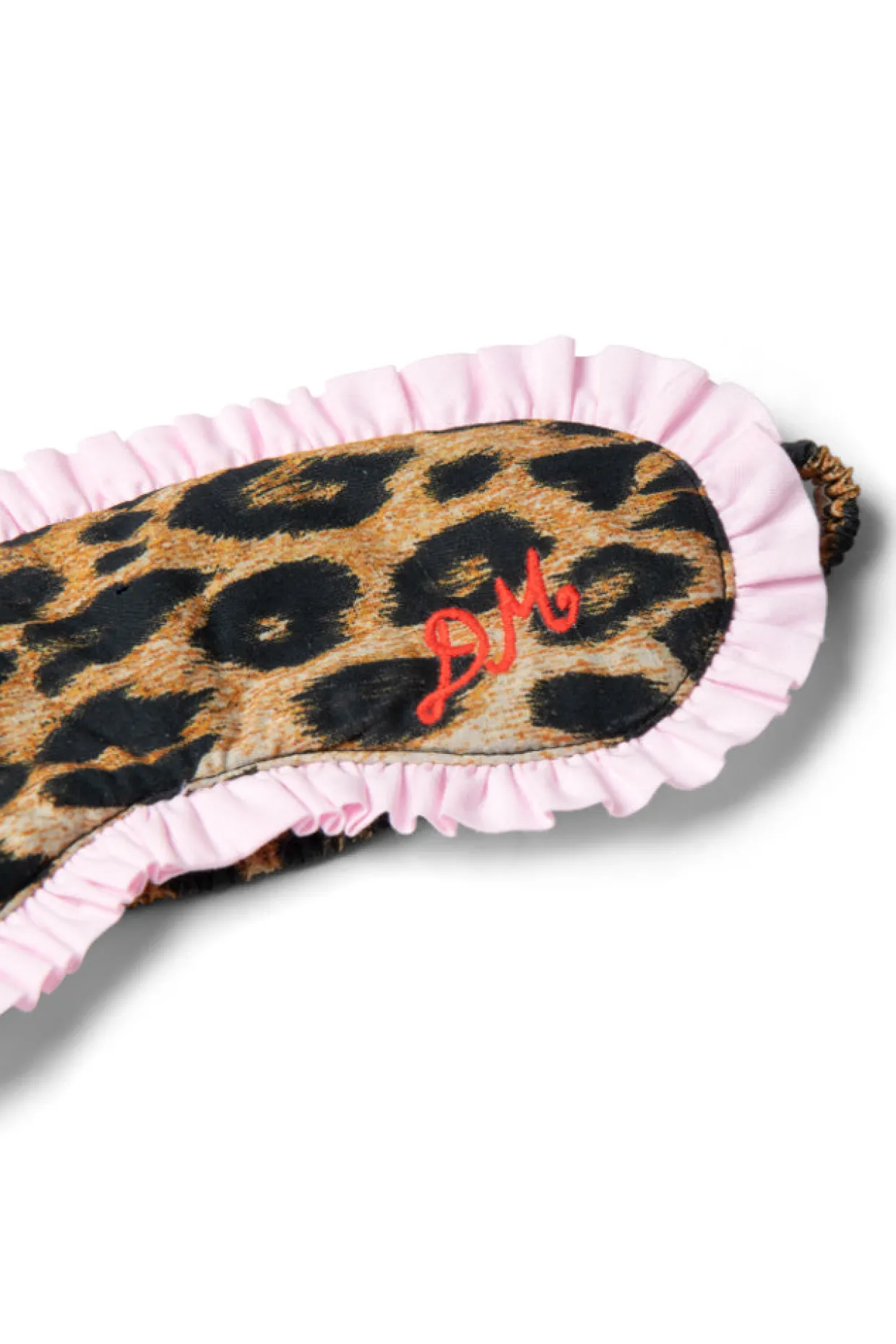 damson pj eye mask - leopard