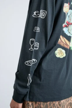 dm dinner party long sleeve tee