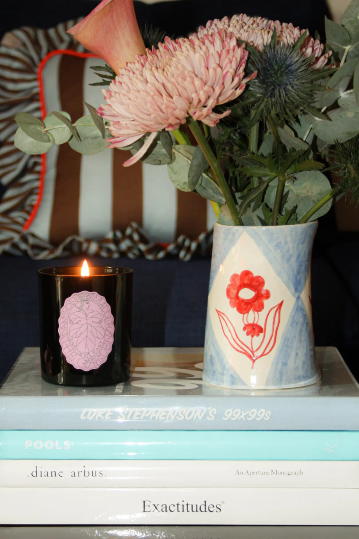 earl of east x damson madder candle - the garden