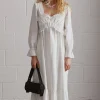 edith vintage midi - white