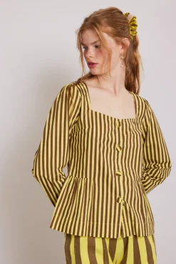 eloise stripe blouse