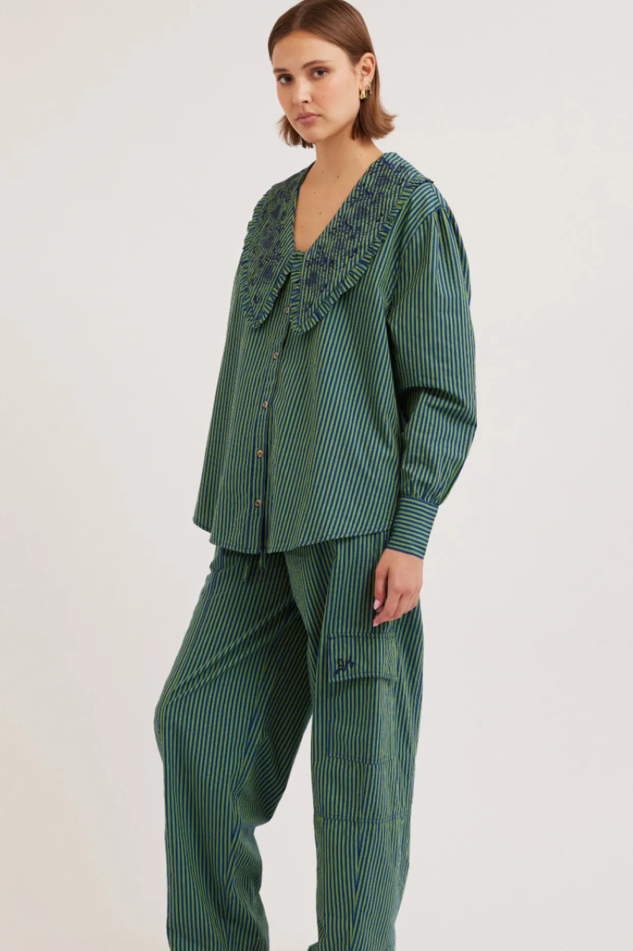 fontaine blouse - stripe