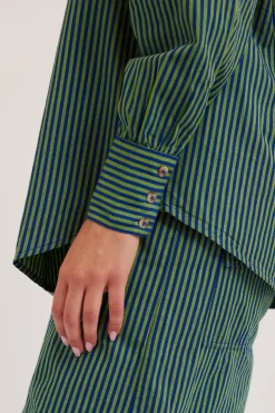 fontaine blouse - stripe