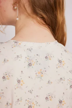 gretchen blouse - vintage ditsy