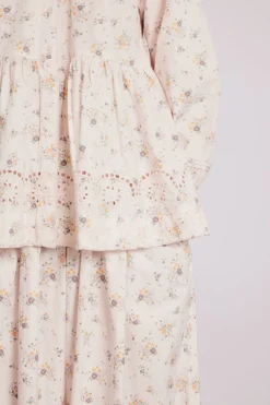 gretchen blouse - vintage ditsy