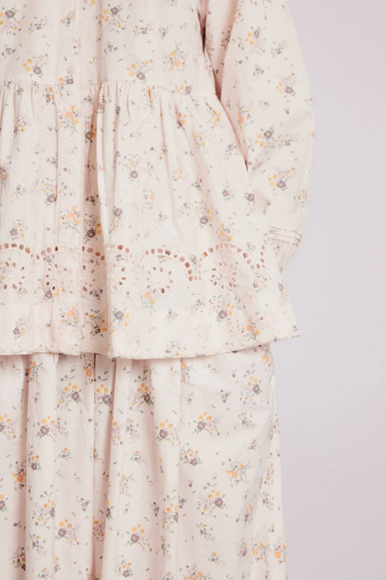 gretchen blouse - vintage ditsy