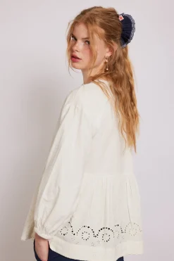 gretchen blouse - white