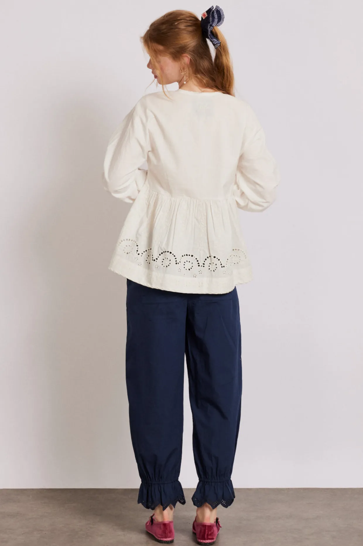 gretchen blouse - white