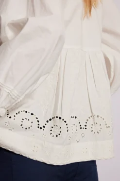 gretchen blouse - white