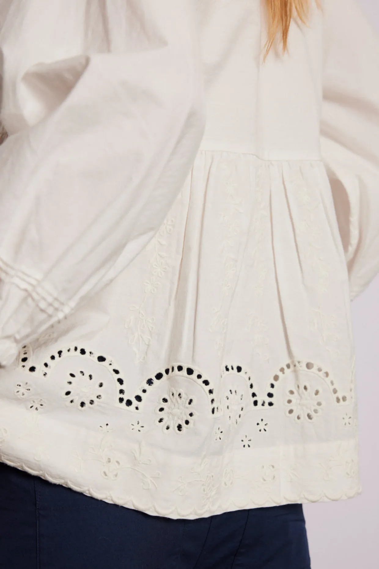 gretchen blouse - white