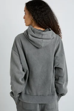 hayley hoodie - grey wash