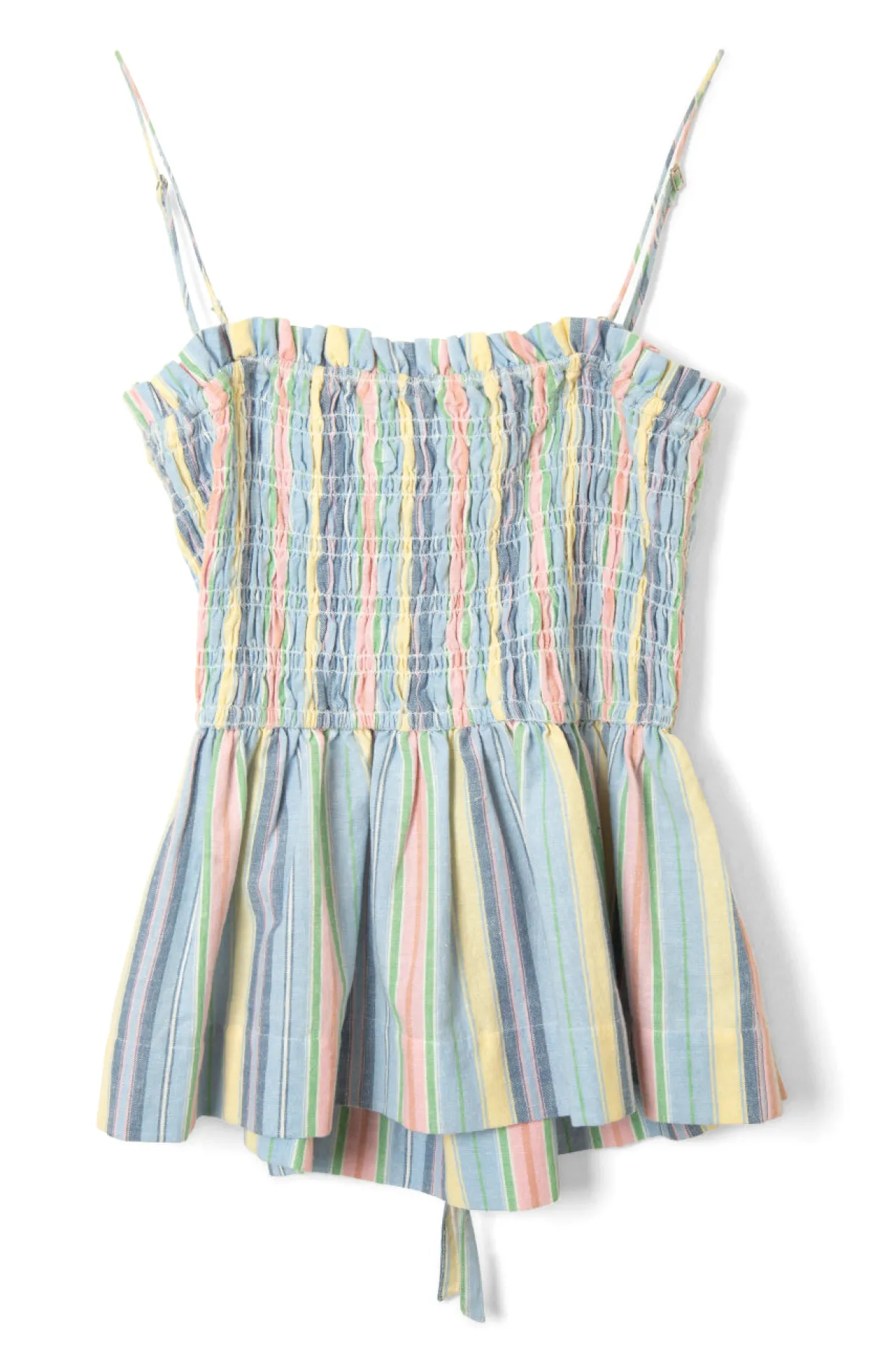 hope shirred cami - multi stripe