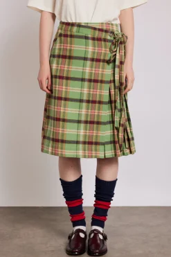 kat kilt - green check