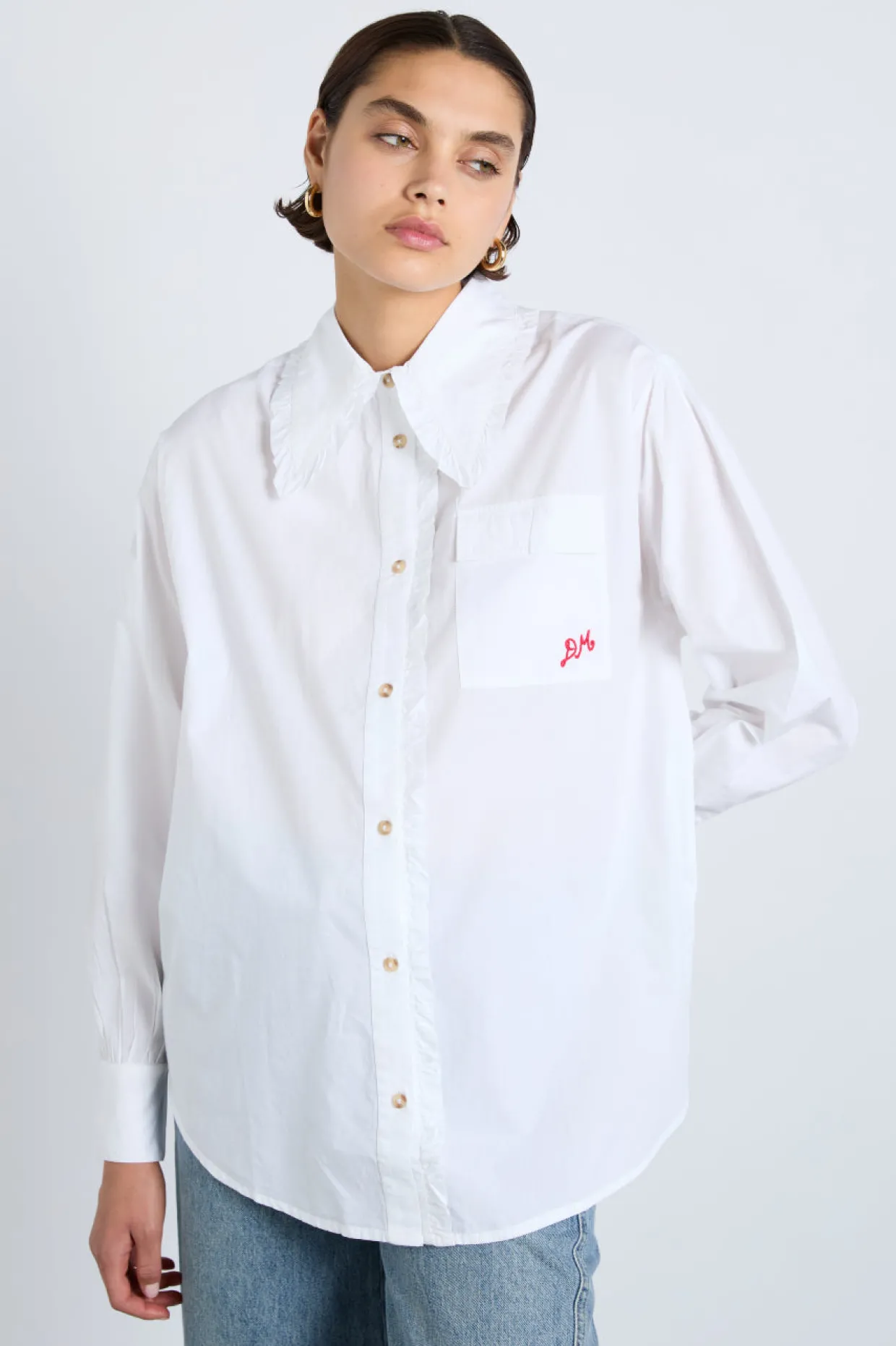 kendall shirt - white