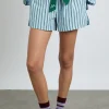 krissy pj boxer - blue stripe