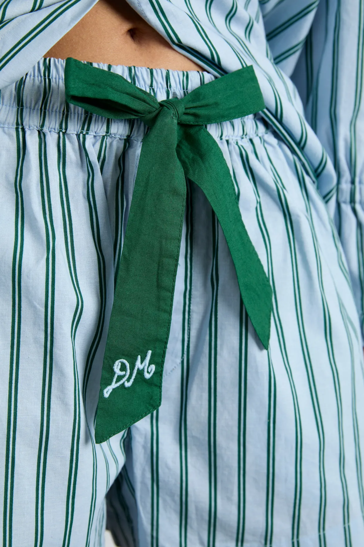 krissy pj boxer - blue stripe