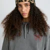 leopard knit beanie