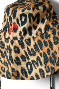 leopard print sunhat