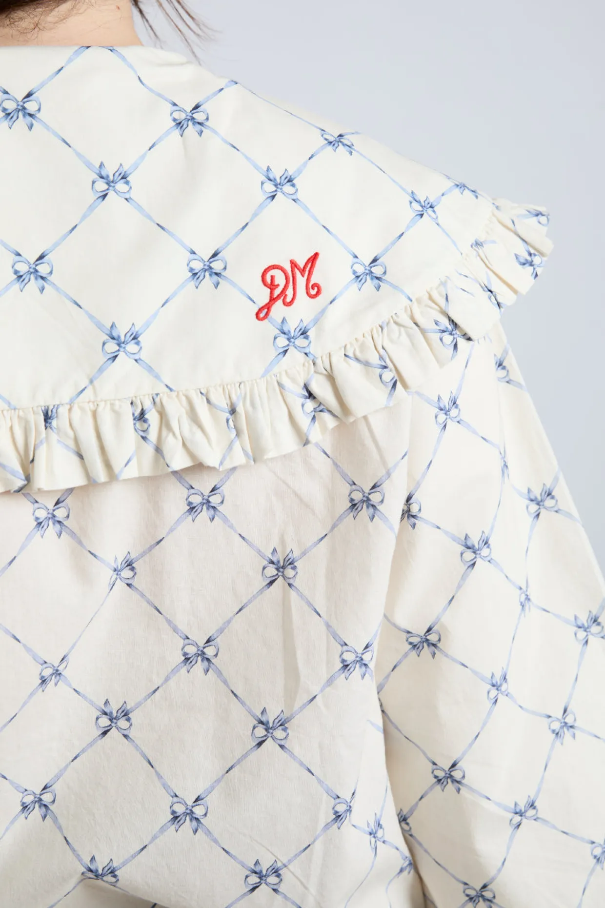lola blouse - bow print