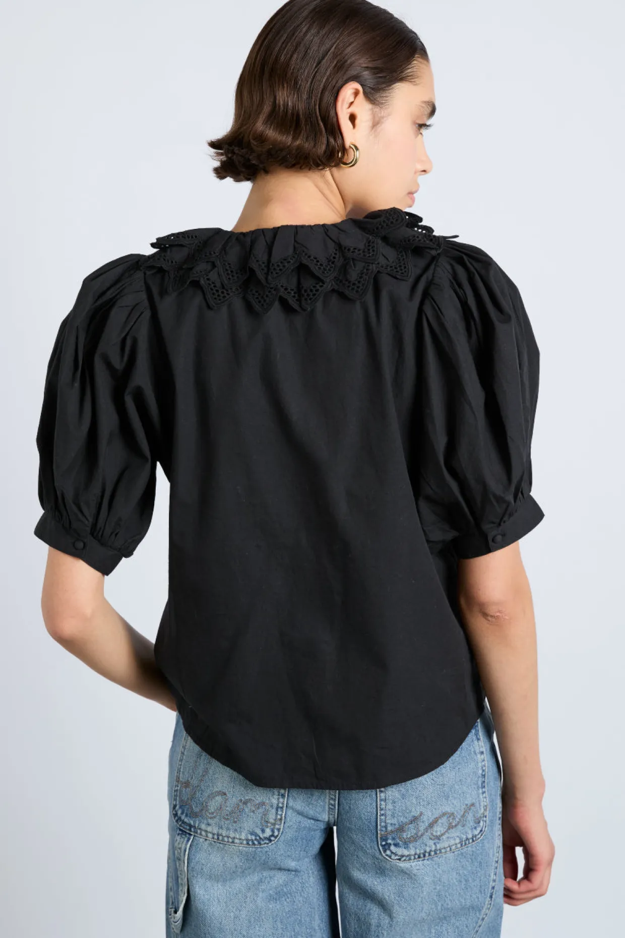 lottie blouse - black