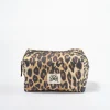 make up bag - leopard