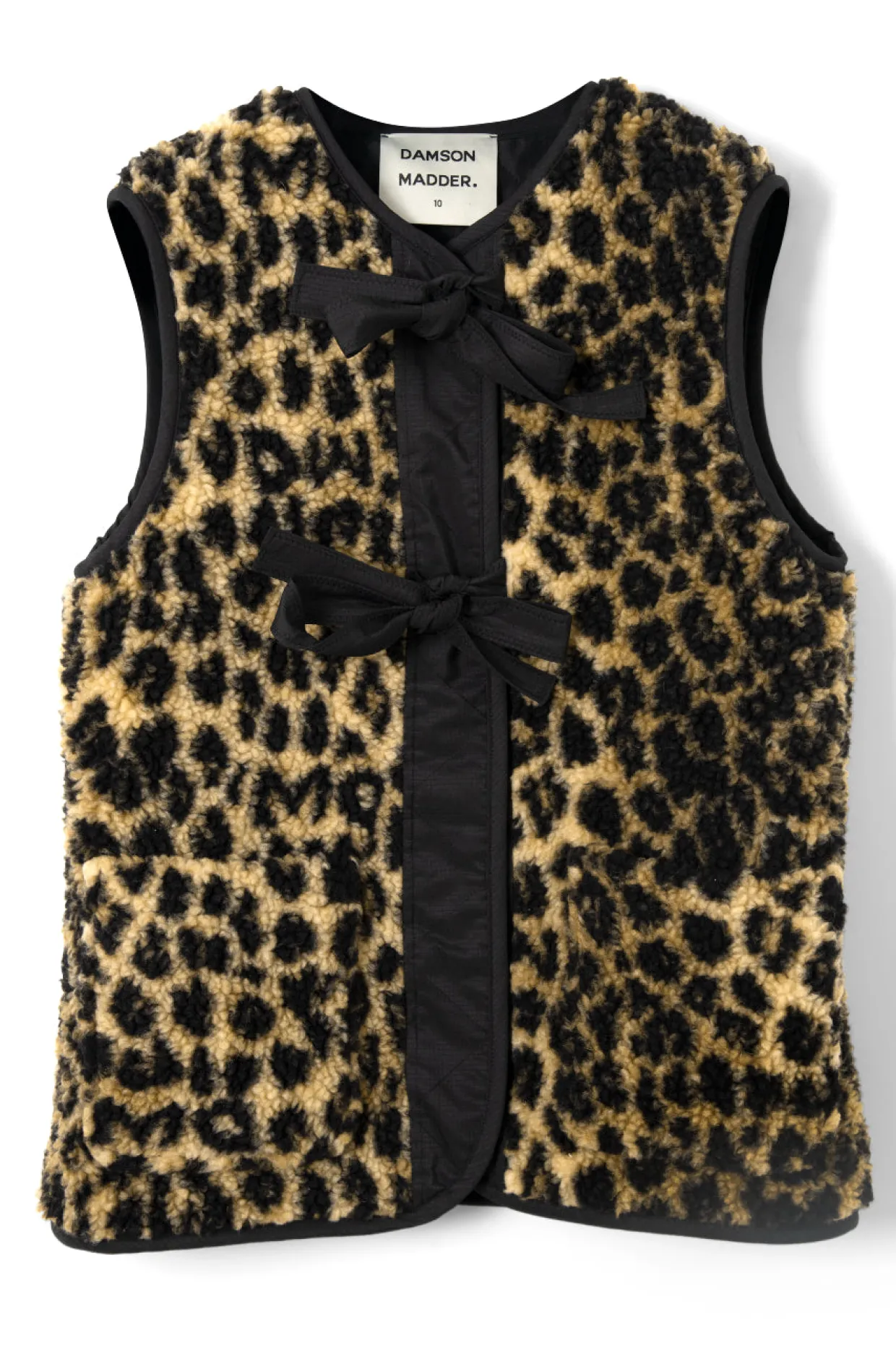 marta borg gilet - leopard