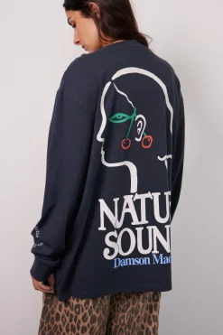 nature sounds long sleeve tee