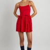 penelope mini - red broderie