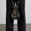 pouch bag in leopard