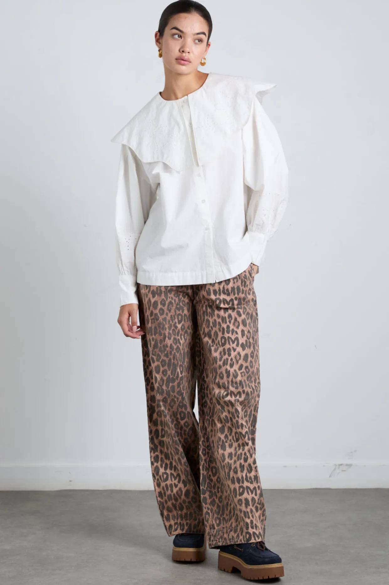 rafe pant - leopard print