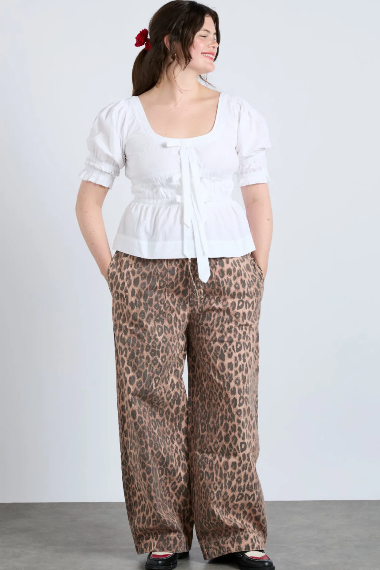 rafe pant - leopard print