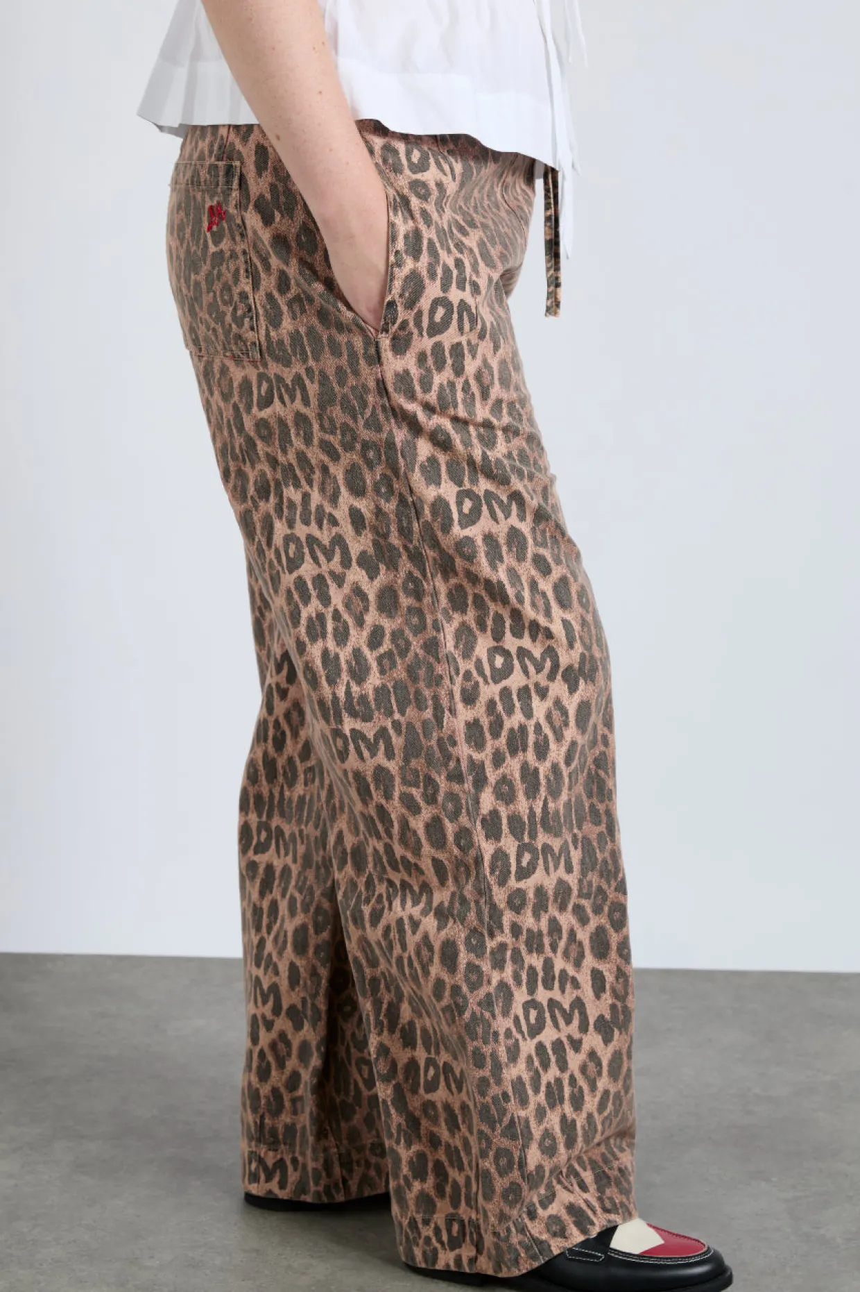 rafe pant - leopard print