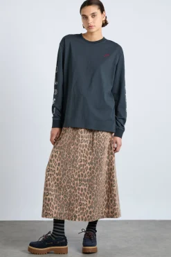 rafe skirt - leopard