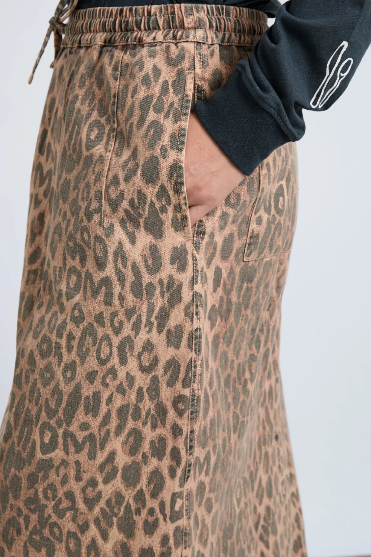 rafe skirt - leopard