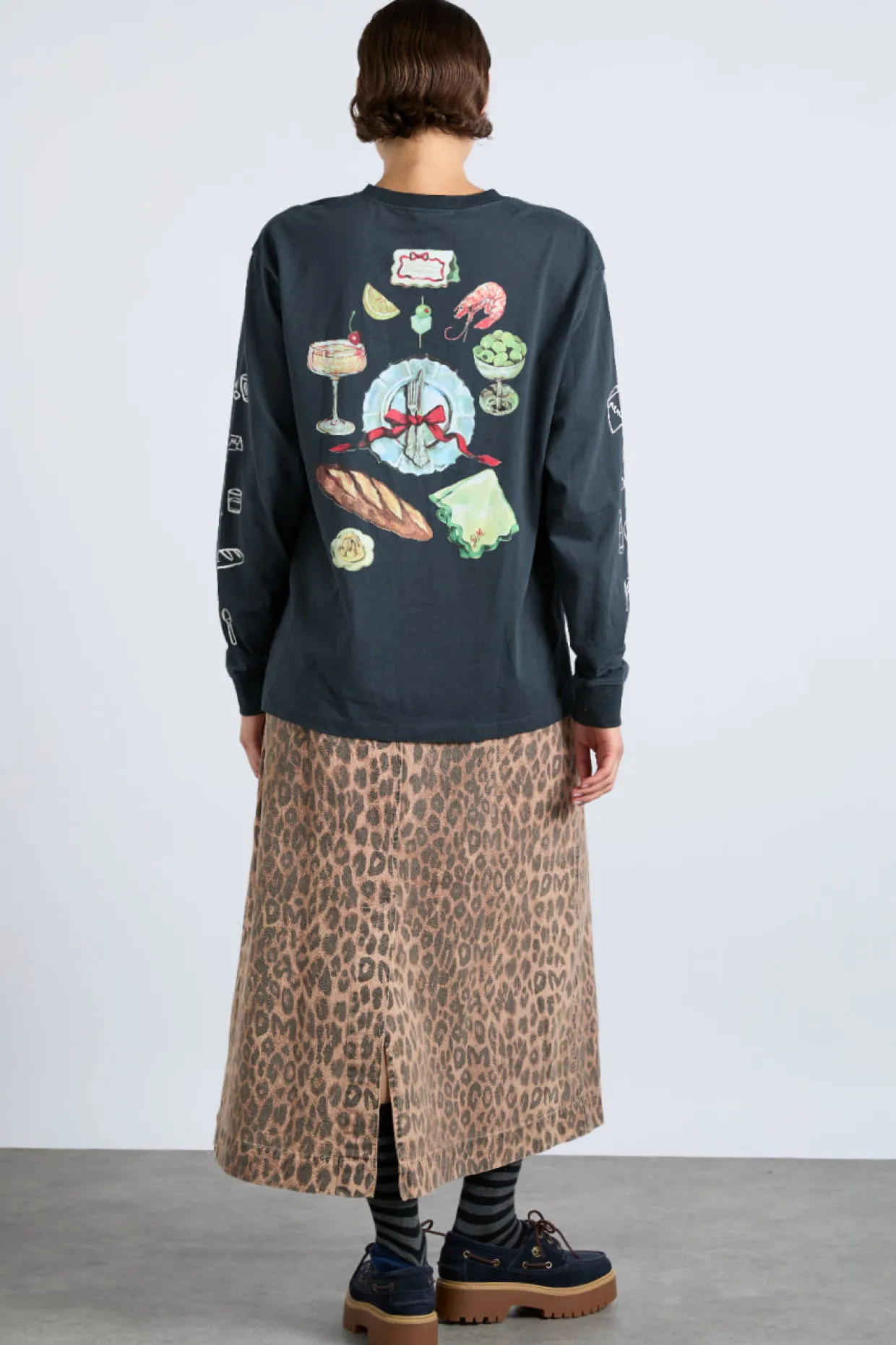 rafe skirt - leopard