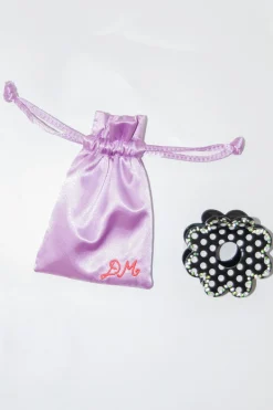 recycled acetate daisy spot hair clip