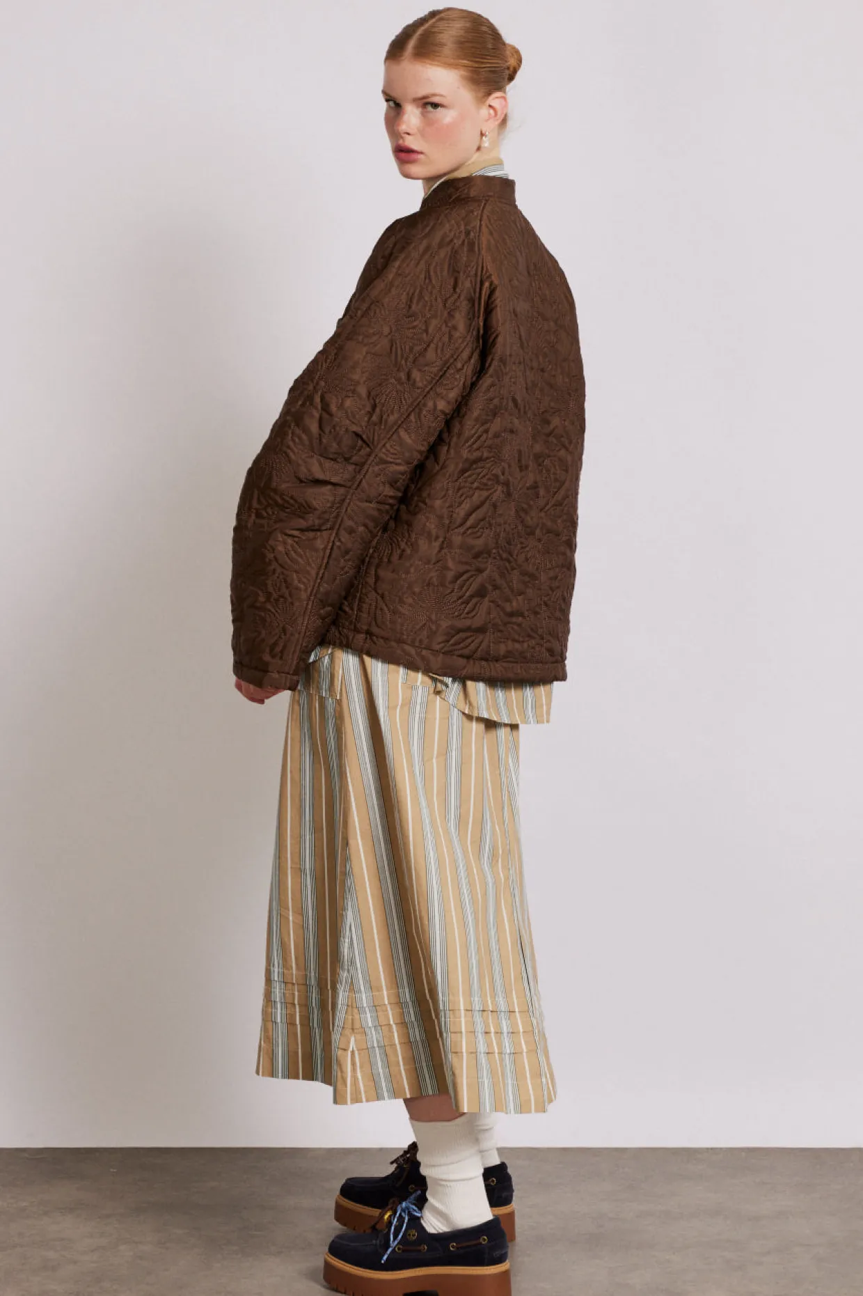 susie quilted reversible bomber
