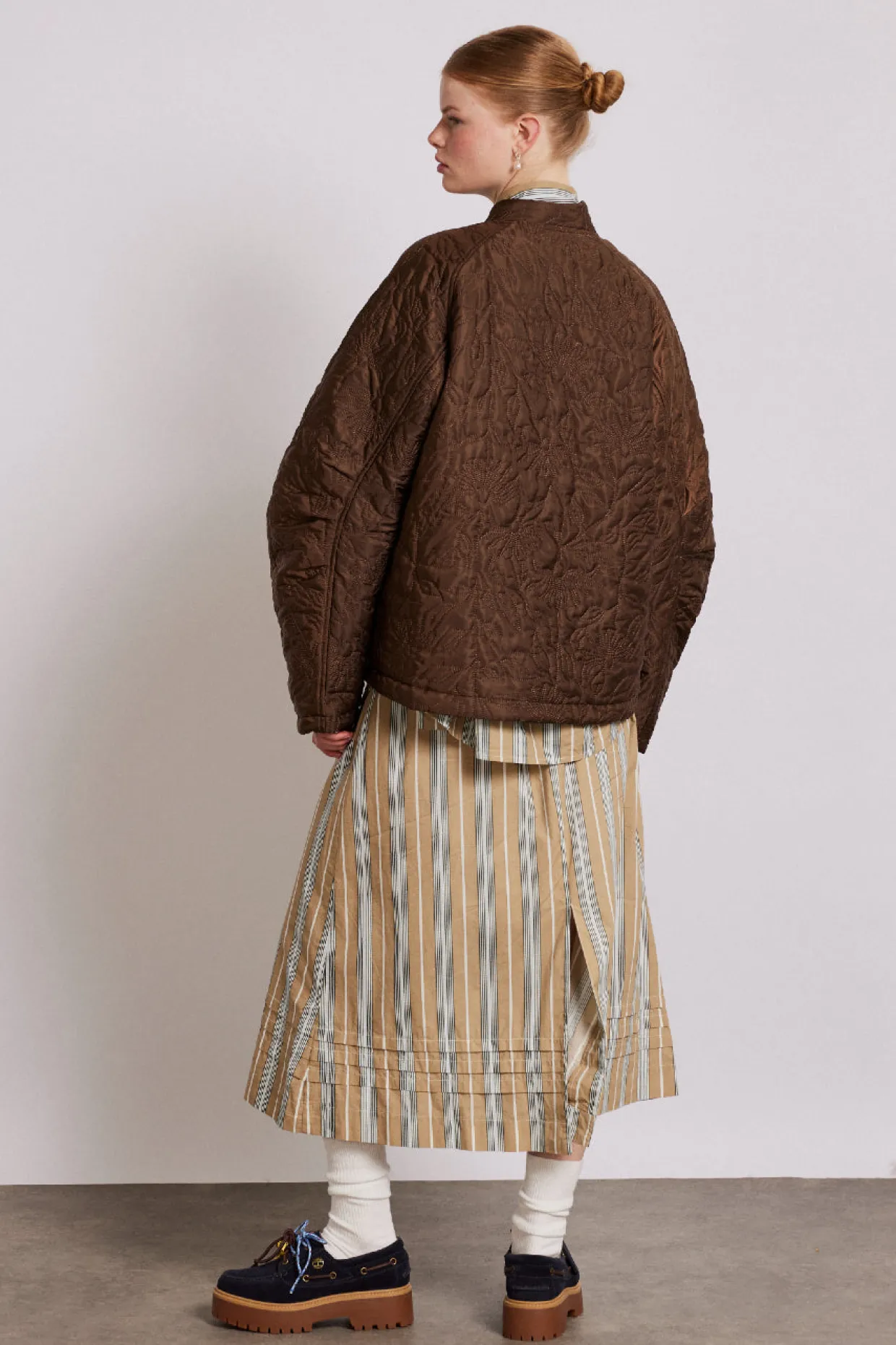 susie quilted reversible bomber