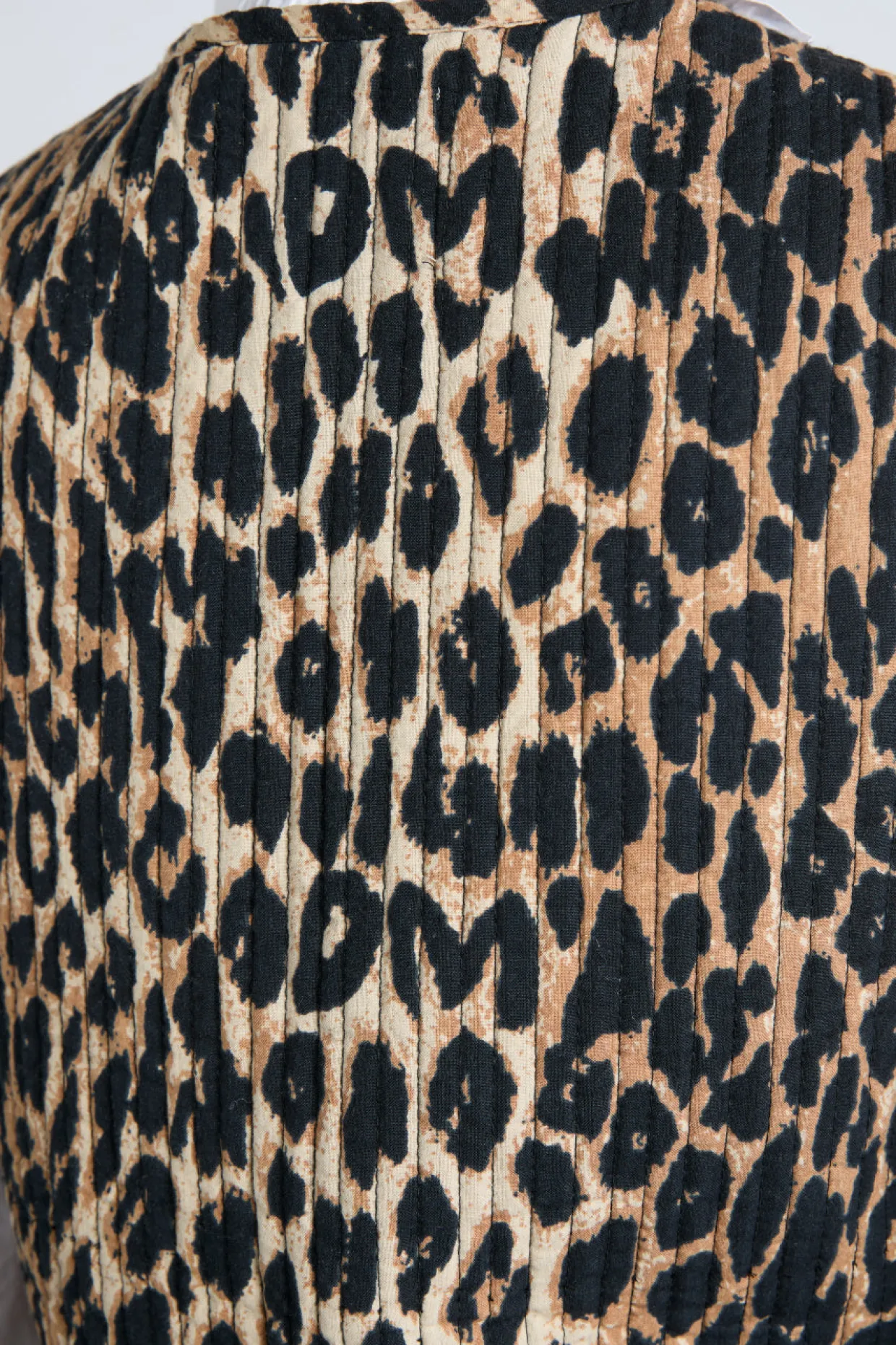 tilly gilet - leopard