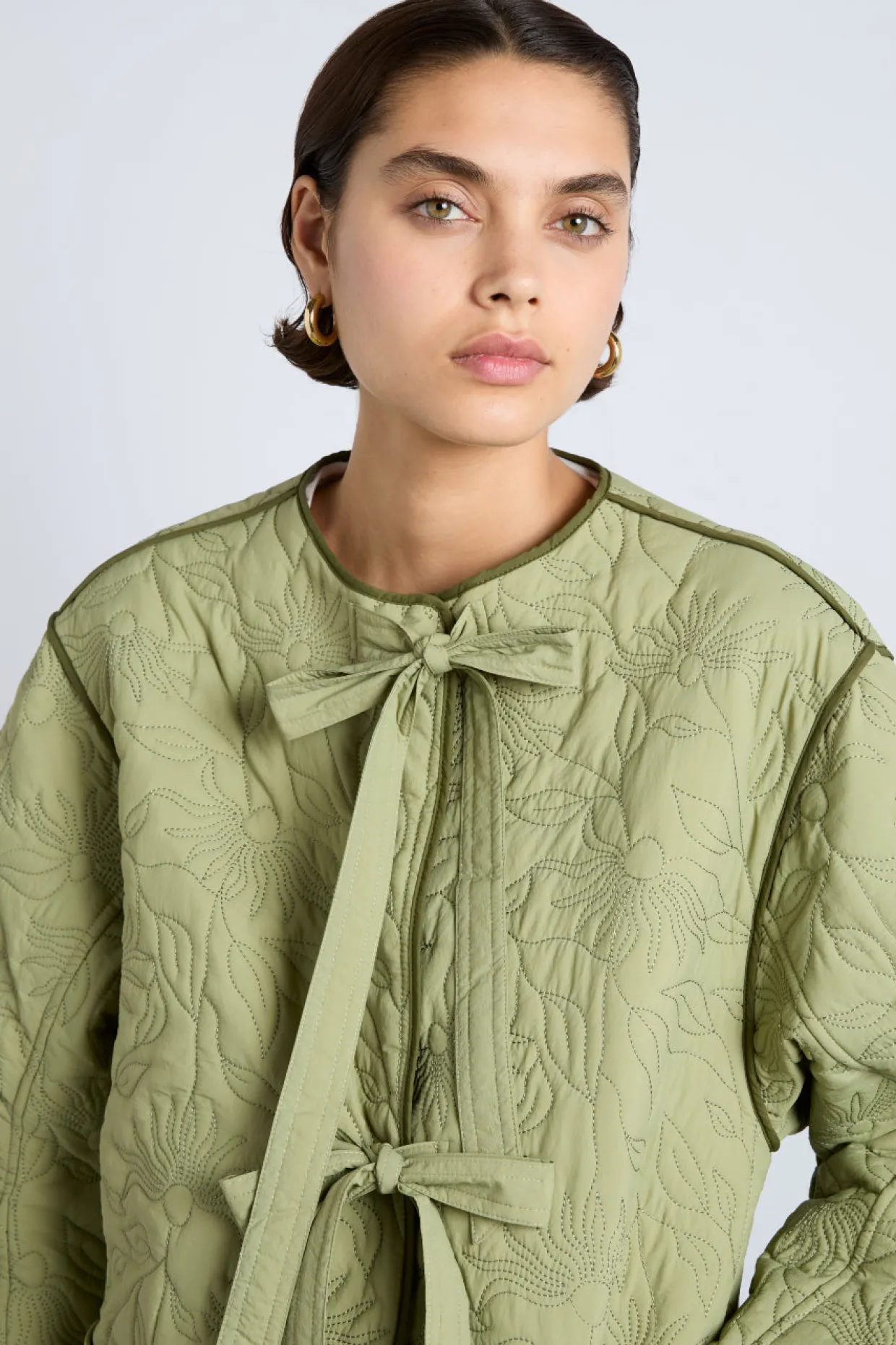 valentine jacket - green